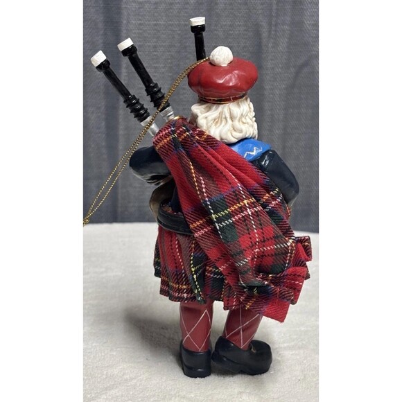 Possible Dreams Clothtique Scottish Santa Ornament 2000 - Picture 7 of 14